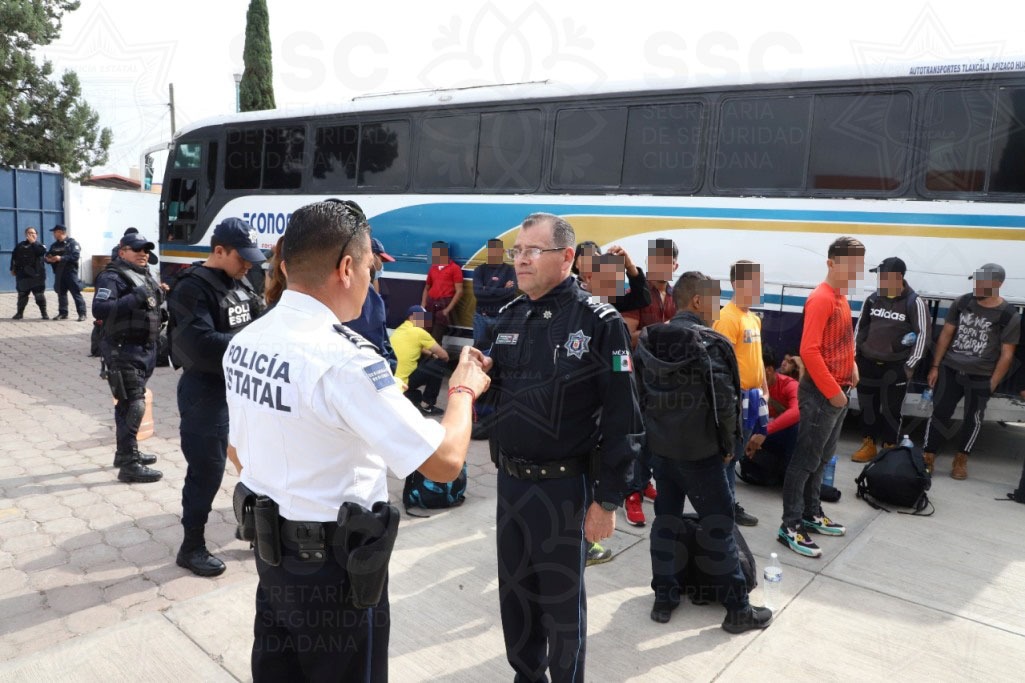 Rescata la Secretaría de Seguridad Ciudadana a 71 migrantes y detiene a una persona